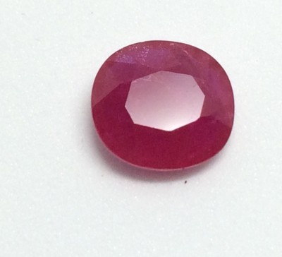 Gems Jewels Online Gems Jewels Online Loose 6.30 Carat Certified Natural New Burma Ruby – Manik Stone Ruby Stone