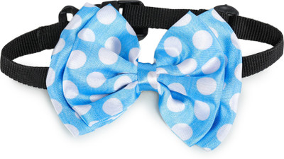 Barks & Wags Bow Tie for Dog, Cat(Blue Polka Dots)