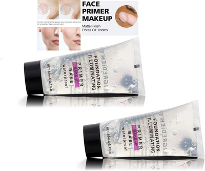 NADJA Matte Finish & Long Lasting, Mattifying Base Face Primer Combo Primer  - 100 ml(TRANSPARENT)
