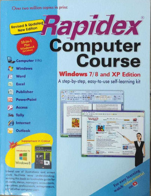 Rapidex Computer Course - Computer Learning ( English, Mixed Media Product, Pustak Mahal Editorial Board)(Paperback, PUSTAK MAHAL)