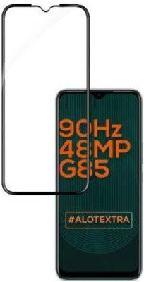 SMARTCASE Edge To Edge Tempered Glass for Infinix Hot 10s(Pack of 1)