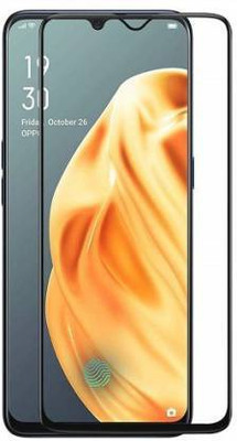 kentop Edge To Edge Tempered Glass for Oppo A73 + CPH2099(Pack of 1)