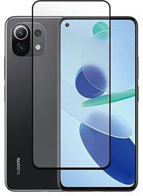 SMARTCASE Edge To Edge Tempered Glass for Mi 11 Lite, Xiaomi Mi 11 Lite(Pack of 1)