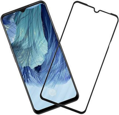 kentop Edge To Edge Tempered Glass for Oppo A73 + CPH2099(Pack of 1)