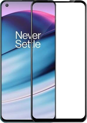 BRENZZ Edge To Edge Tempered Glass for OnePlus Nord CE 5G(Pack of 1)