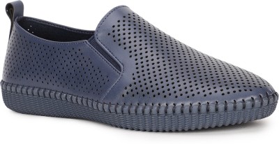 Bruno Manetti Slip On Sneakers For Men(Navy)