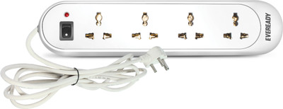 32% OFF on EVEREADY Spike Guard 4 Socket Extension Boards(White) 32% OFF on EVEREADY Spike Guard 4 Socket Extension Boards(White)