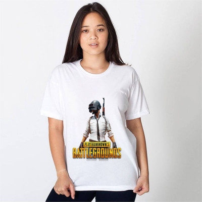 HamsaMART.com Printed Women Round Neck White T-Shirt