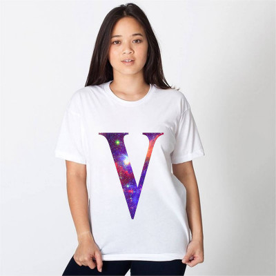 HamsaMART.com Printed Women Round Neck White T-Shirt