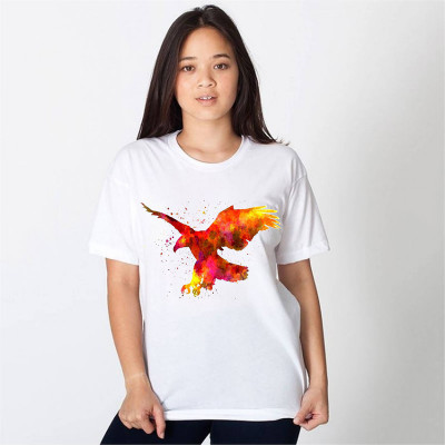 HamsaMART.com Graphic Print Women Round Neck White T-Shirt
