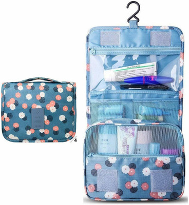 TAGPR Multifunctional Travel Bag Organizer Extra Large Makeup Organiser Cosmetic Case Household Grooming Kit Storage Travel Kit Pack For Women And Men Travel Toiletry Kit(Blue)
