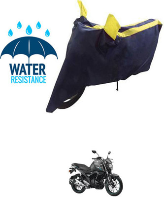 MMSSTAR Waterproof Two Wheeler Cover for Yamaha(FZ S V3.0 FI, Blue, Yellow)