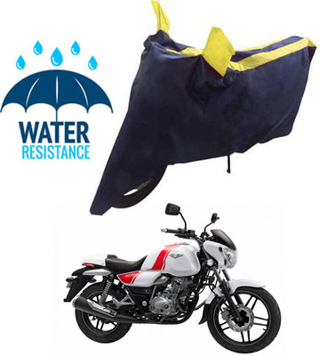 RONISH Waterproof Two Wheeler Cover for Bajaj(V15, Blue, Yellow)