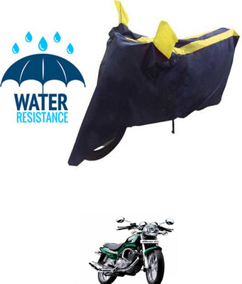 RONISH Waterproof Two Wheeler Cover for TVS(Fiero FX, Blue, Yellow)
