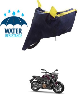 RONISH Waterproof Two Wheeler Cover for Bajaj(Dominar, Blue, Yellow)