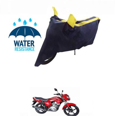 RONISH Waterproof Two Wheeler Cover for Universal For Bike(Fusion, Blue, Yellow)