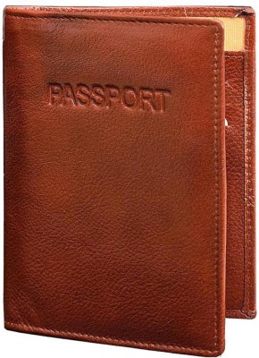 ABYS Men Casual Brown Genuine Leather Wallet(6 Card Slots)