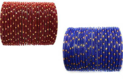Shubhlaxmi Glass Bangle Set(Pack of 48)
