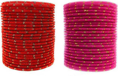 Shubhlaxmi Glass Bangle Set(Pack of 48)
