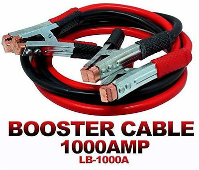AASONS 1000AMP Heavy Duty 2M Booster Jumper Cables with Travel Bag 6 ft Battery Jumper Starter(Pack of 1)