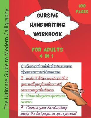 cursive handwriting workbook for adults(English, Paperback, Junior Big MR)