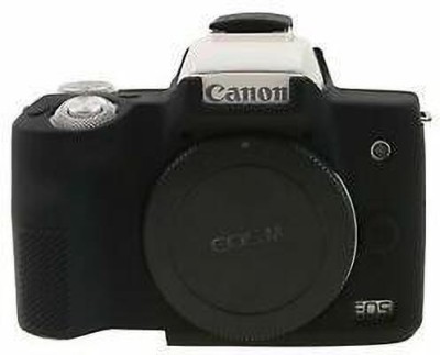digiclicks Easy Cover for Canon EOS M50 Camera Protective Rubber Case(Black)  Camera Bag(Black)