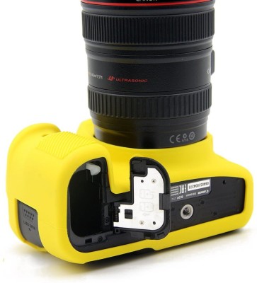 digiclicks Silicone Cover Protective Camera Cover for Canon EOS 6D Mark II Camera - Yellow  Camera Bag(Yellow)