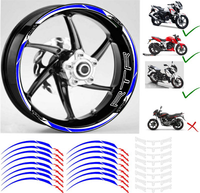 WRAPPING MANIA Sticker & Decal for Bike(Multicolor)