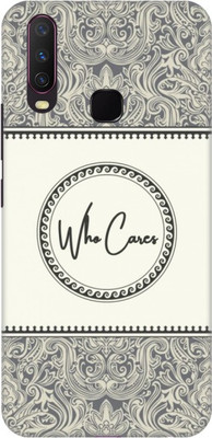 COBIERTAS Back Cover for Vivo Y12(Multicolor, Hard Case, Pack of: 1)