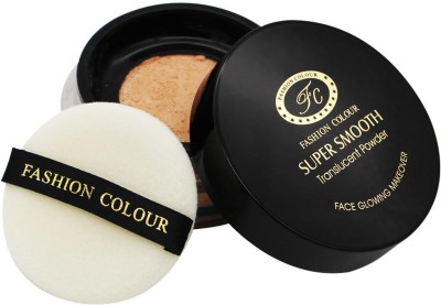 fc(logo) FASHION COLOUR SUPER SMOOTH Translucent Face Powder For Flawless Protection, Oil Controlling & Long Lasting Compact(SHADE-02, 10 g)