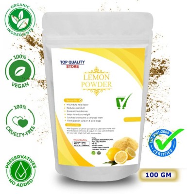 Top Quality Store Pure Lemon peel Powder for face and hair(100 g)