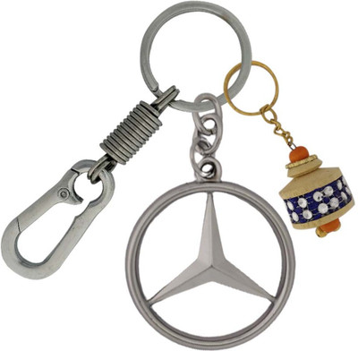 SHOKY LOOKS High Class Benz_design with high quality lock with Style Wooden Theme Style Design Key Chain