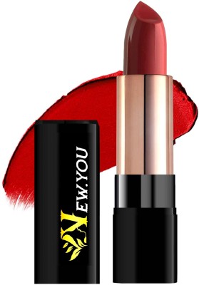 New.You TRUE LIP MATTE ULTRA HD LIPSTICK (Shade-1)(RUSSIAN RED, 3.5 ml)