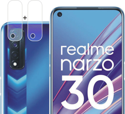 DESIBUZZ Camera Lens Protector for Realme Narzo 30(Pack of 2)