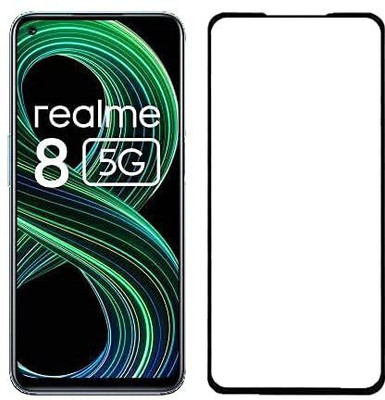 SMARTCASE Edge To Edge Tempered Glass for Realme 8 5G(Pack of 1)