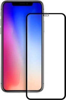 kentop Edge To Edge Tempered Glass for Apple iPhone XS(Pack of 1)
