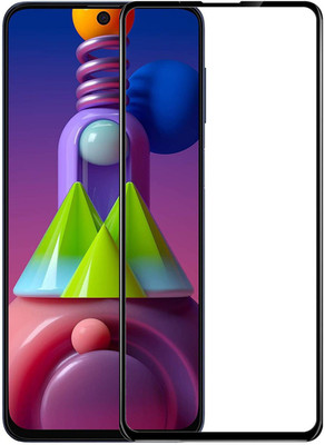 Mauval Edge To Edge Tempered Glass for Samsung Galaxy M51(Pack of 1)