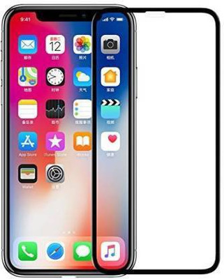 kentop Edge To Edge Tempered Glass for Apple iPhone XR(Pack of 1)