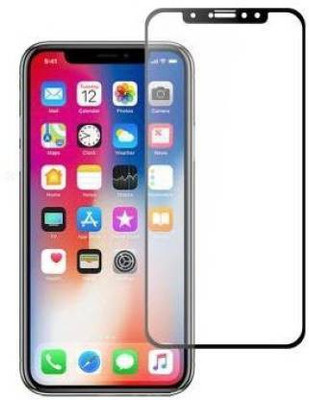 kentop Edge To Edge Tempered Glass for Apple iPhone XS(Pack of 1)
