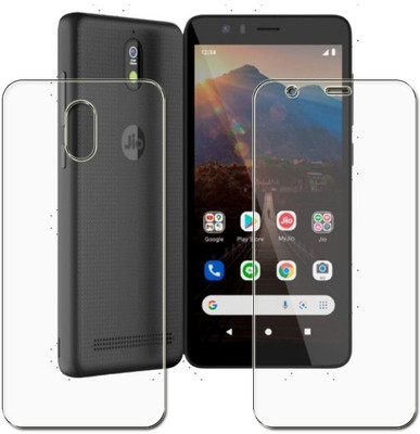 tombik Front and Back Screen Guard for JIO PHONE NEXT(Pack of 2)