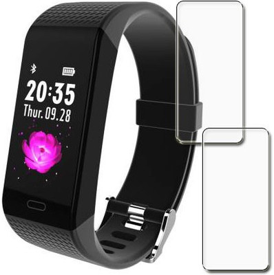 tombik Impossible Screen Guard for Riversong Wave O2 Smart Band(Pack of 2)