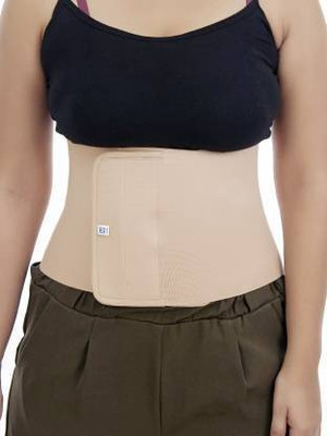 PARISILL Abdominal Support Belt Binder after C-Section Delivery for Women Abdomen Support Back / Lumbar Support(Beige)