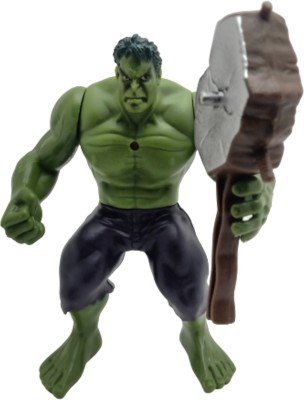 LitTOLS Hulk-5Inch Legends Superhero Action Figure Toys For Kids(Green)