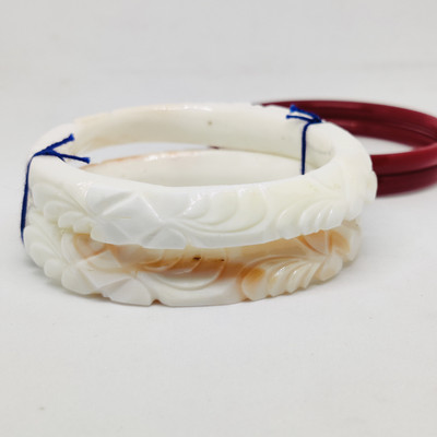 SHAKHA POLA Shell Shakha Pola(Pack of 4)