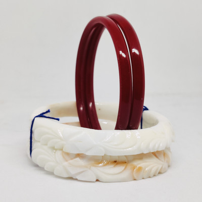 SHAKHA POLA Shell Shakha Pola(Pack of 4)