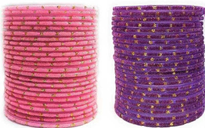 Shubhlaxmi Glass Bangle Set(Pack of 48)