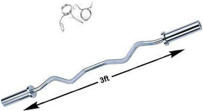 LCARNO 3 Feet Curl Weight Lifting Bar