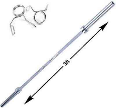 LCARNO 3 Feet Straight Weight Lifting Bar