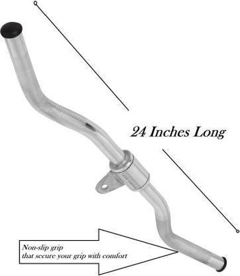 HACKERX IRON Triceps Press Down Curl Bar Triceps Bar Multi-training Bar