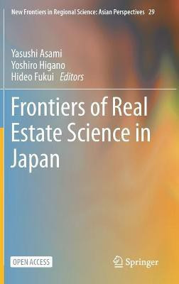 Frontiers of Real Estate Science in Japan(English, Hardcover, unknown)